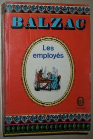 法语原版小说 Les Employés (平装) Poche 1970印刷  Honoré de Balzac 公务员