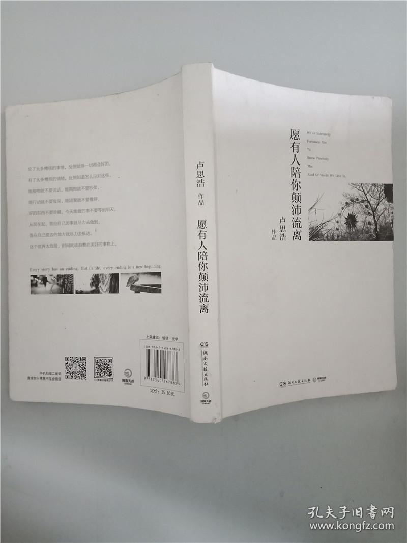 愿有人陪你颠沛流离
