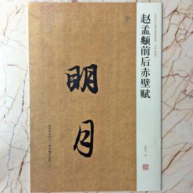 正版赵孟頫前后赤壁赋中国历代名碑名帖精选系列行书法字帖薛海洋