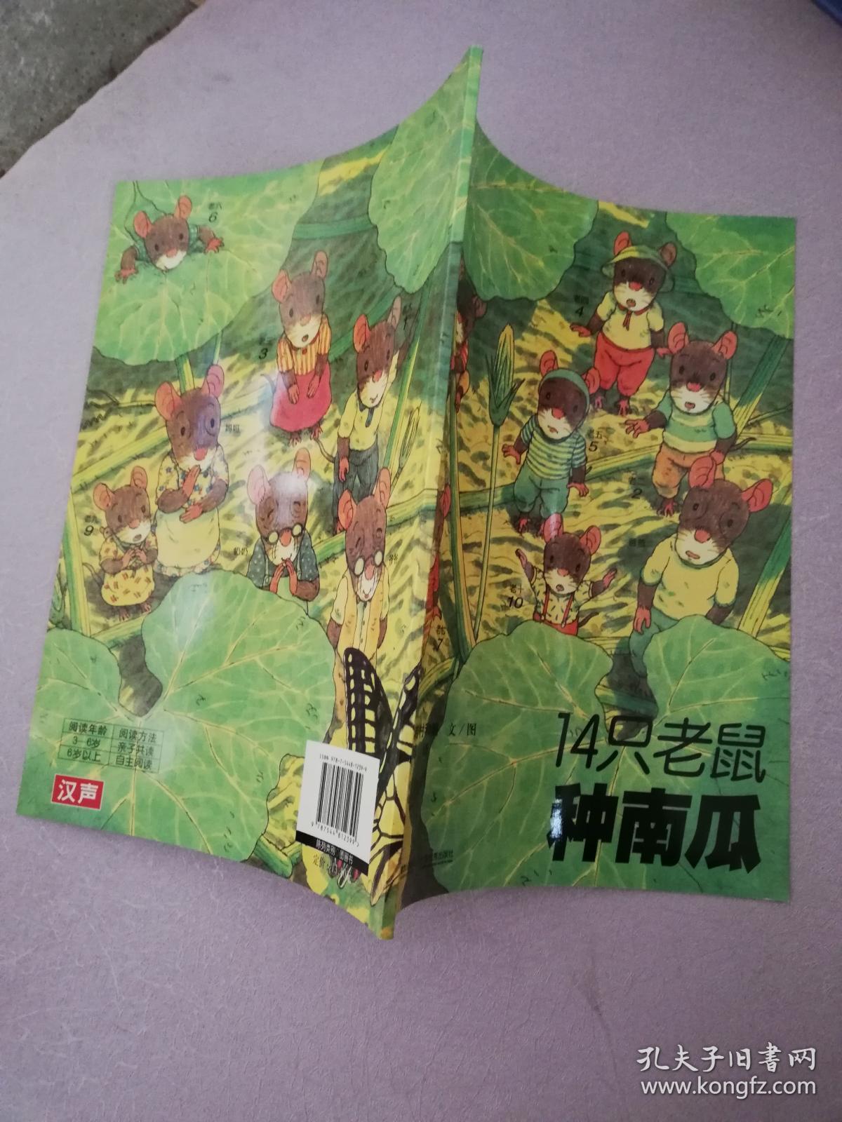 14只老鼠种南瓜【实物拍图】