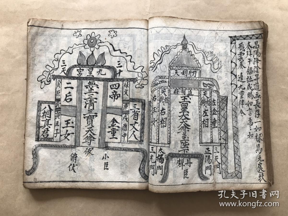 旨,宣表秘法,星主罡斗秘旨,建坛操词,十王城隍下行表请光救苦炼度罡斗