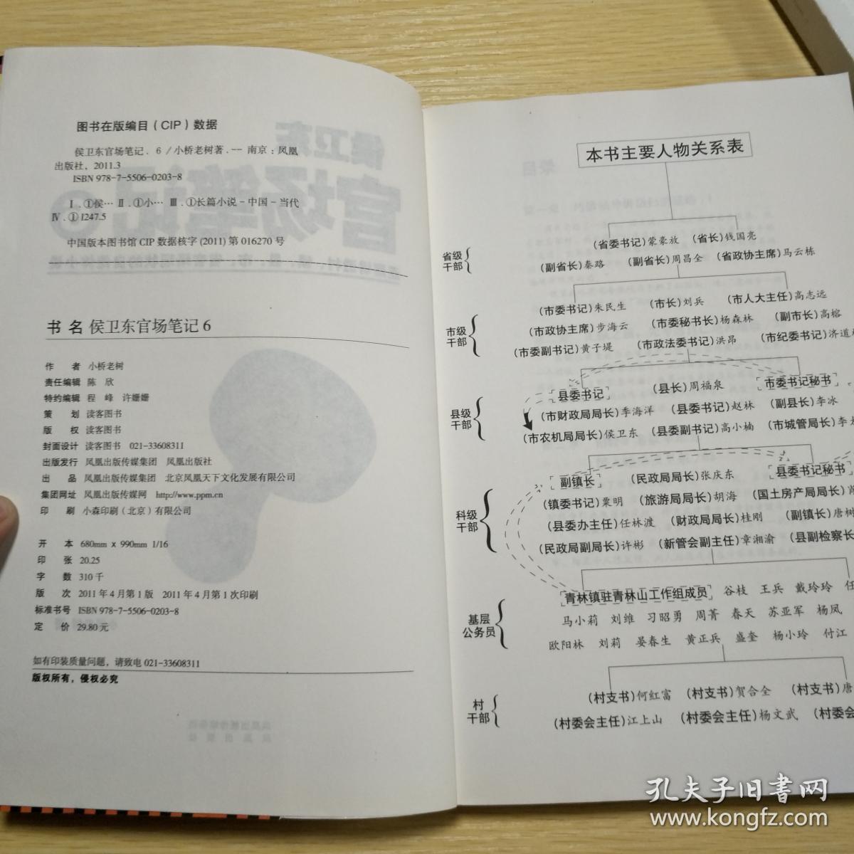 侯卫东官场笔记6