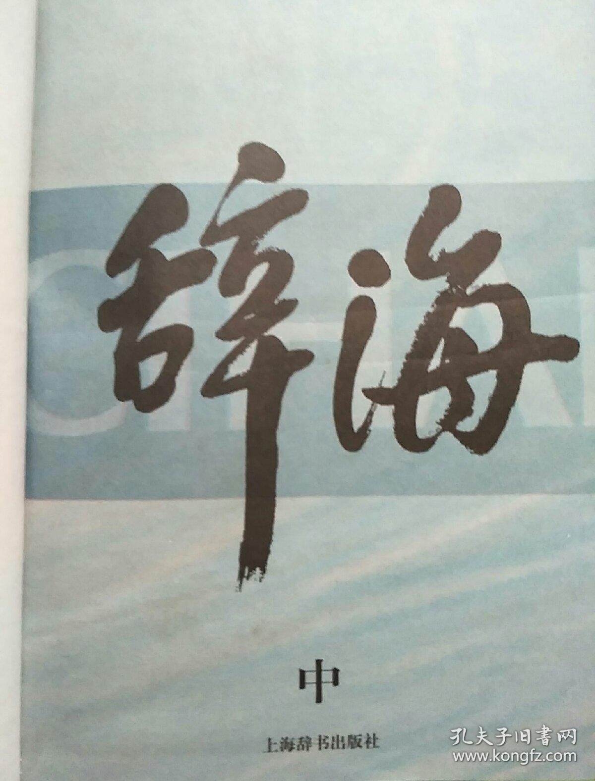 辞海(上中下)