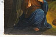 18世纪西方布面油画《升天图》--95*75厘米--馆藏级作品