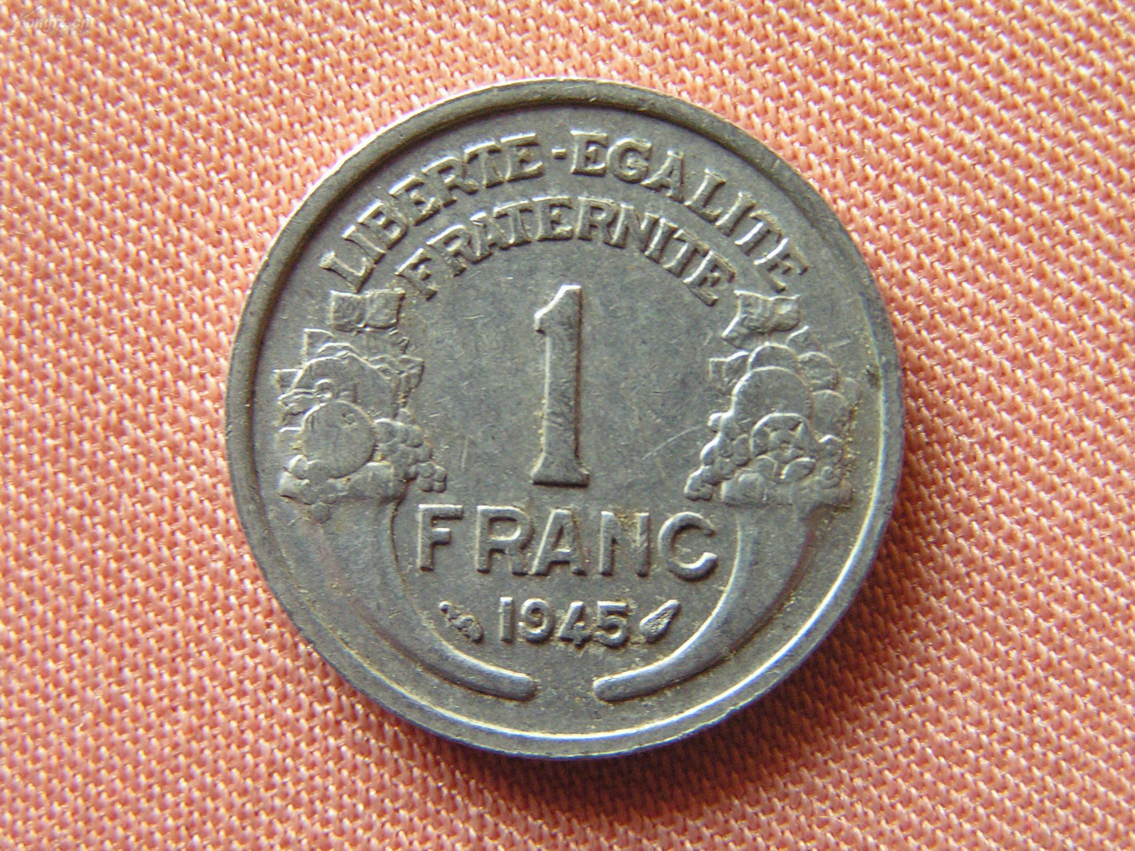 法国硬币早期图片