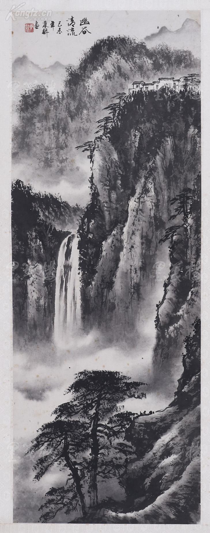著名画家 现代民族书画艺术家协会副主席唐秉耕1979年水墨画作品 幽谷清流 一幅 纸本镜心 约2 7平尺 钤印 秉耕 Hxtx 孔夫子旧书网 著名画家 现代民族书画艺术家协会副主席唐秉耕1979年水墨画作品 幽谷清流 一幅 纸本镜心 约2 7平尺 钤印 秉耕 Hxtx 孔夫子旧书网