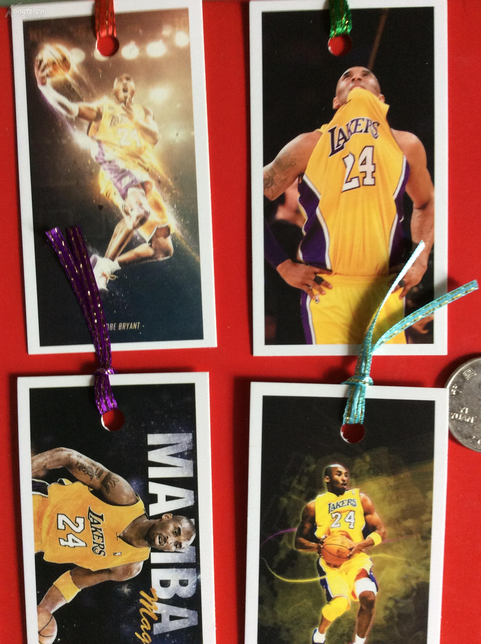 书签《nba篮球巨星 科比(一套6张)