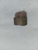 （箱13）清代 银制 团寿纹 戒指，品弱，2*1.5cm