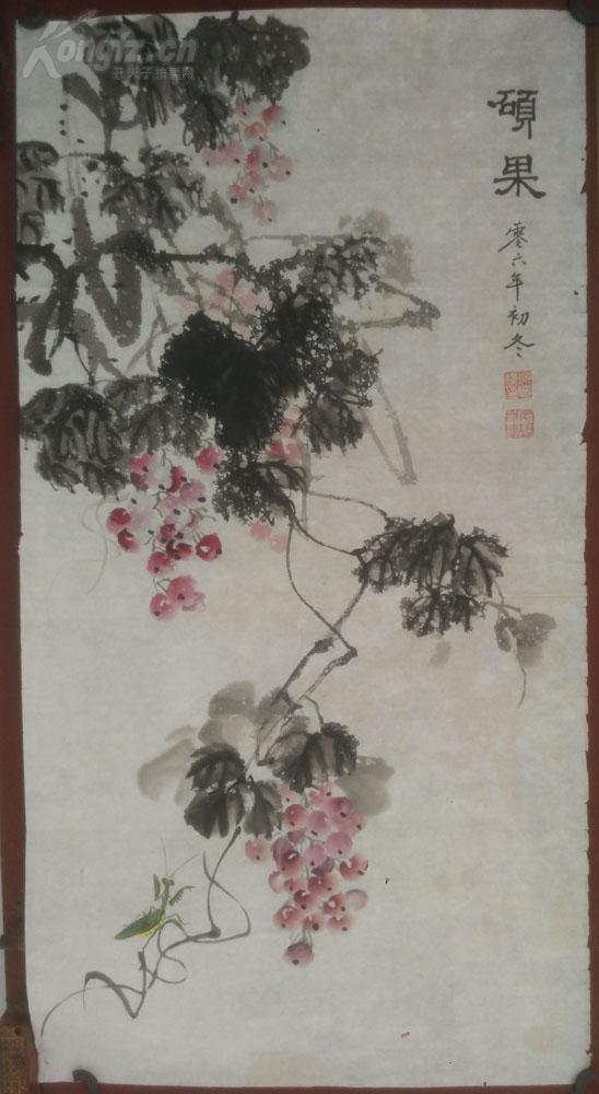 徐德隆《三尺整纸=纯手绘《5平尺(规格:100厘米x50厘米.