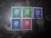 联邦德国 人物 邮票 一组（1）