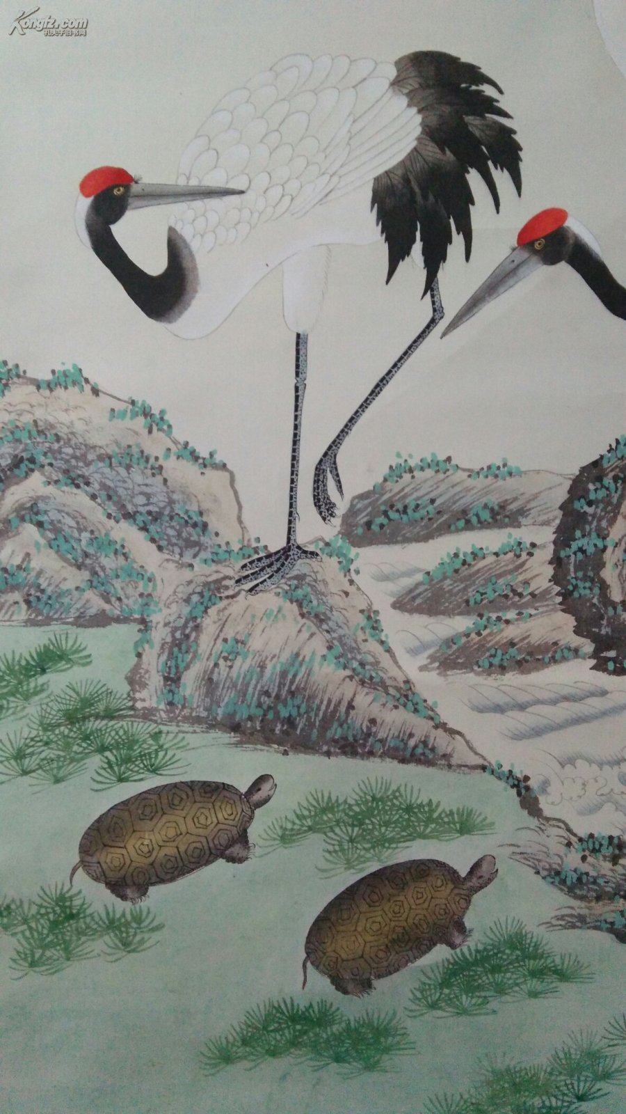 龟鹤图-品相好 拍品编号:17316052