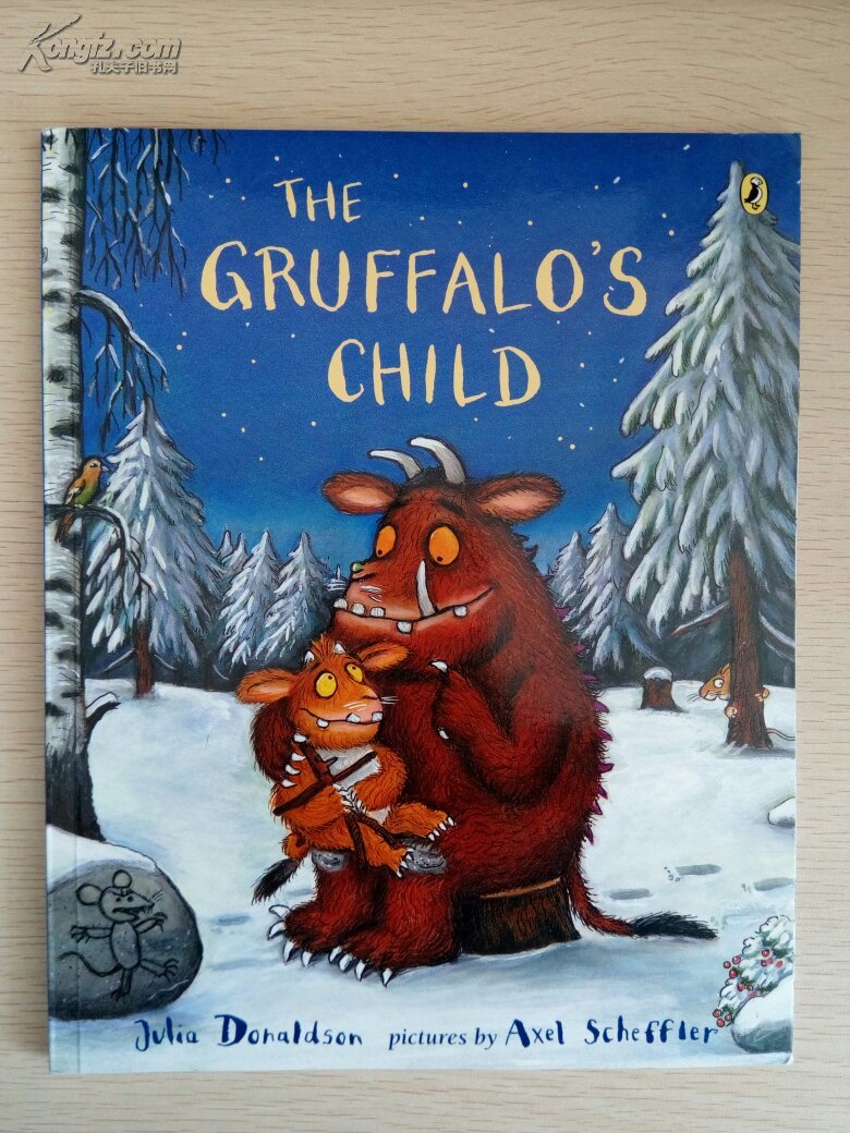 英文版绘本-the gruffalos child(保证正版,实物拍照)