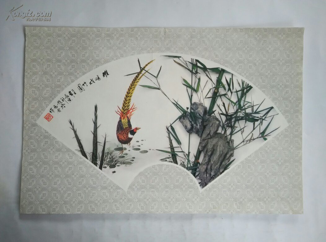 张永刚花鸟摄影扇面作品集(10张)