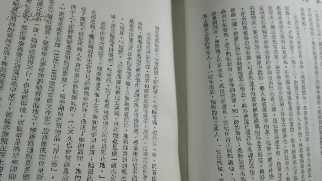 罗亭 罗婷 屠格涅夫 远景 竖排繁体