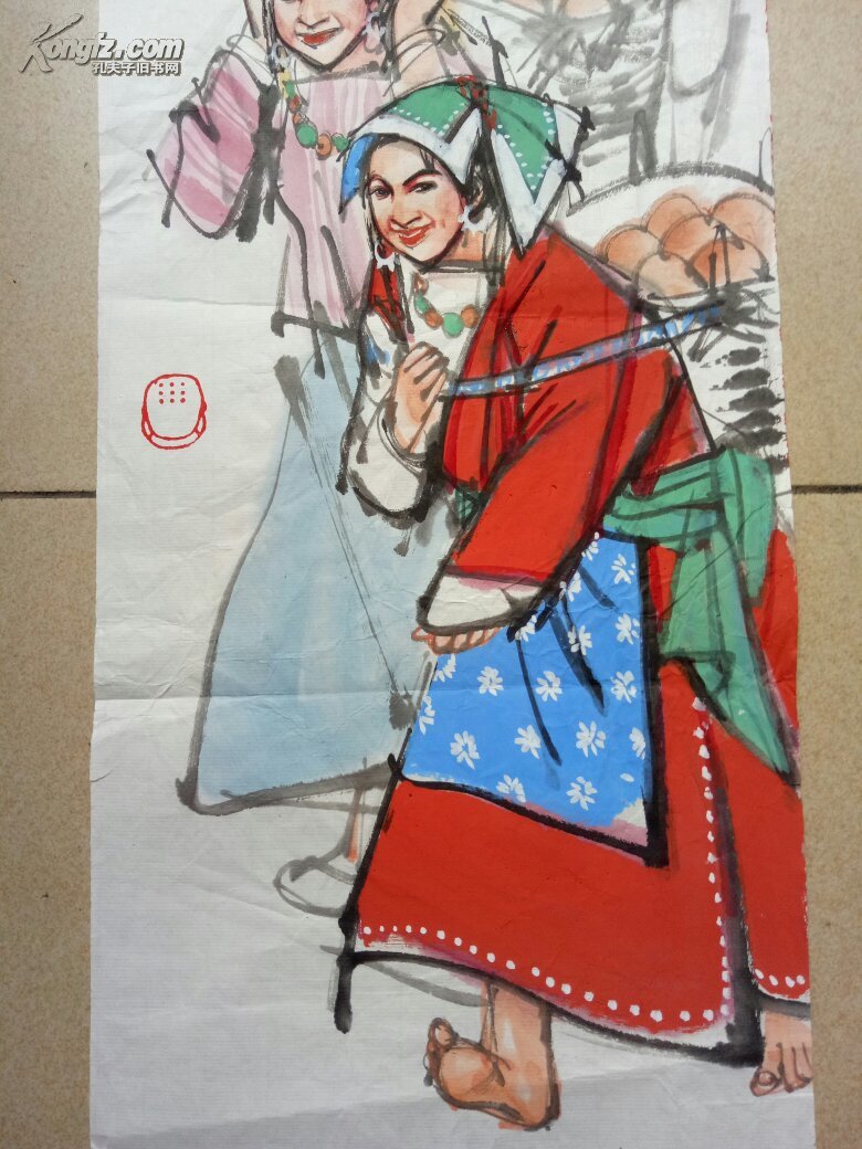 史国良人物画小品