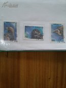 猛禽 盖销外国邮票3枚