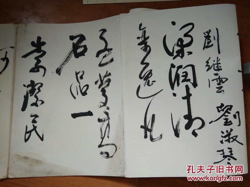 a11李振平马国贤马桂娟等签名册3525