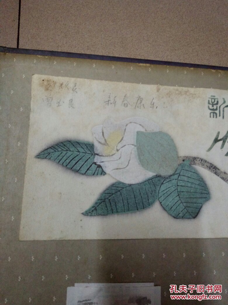 郑爽水粉画保真手绘