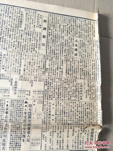 民国珍惜原版报纸:汉文京津泰晤士报(中华民国十六年十二月四日5-8版)