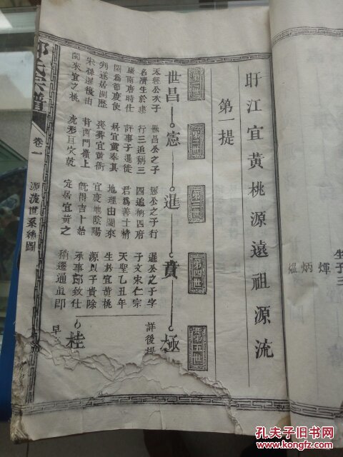 江西黎集盱江邹氏族谱共二册三卷