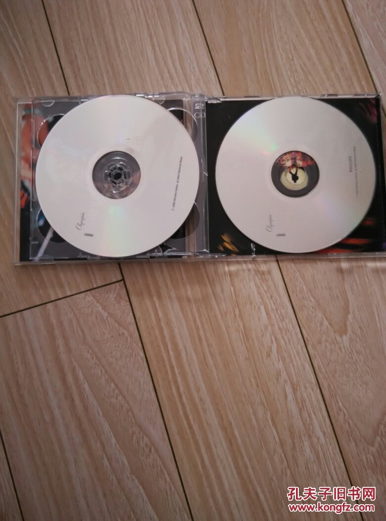 打口cdjohnnyhallydayolymoia2000约翰尼碟片完好两张碟片