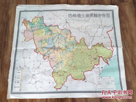 吉林省土壤分布图