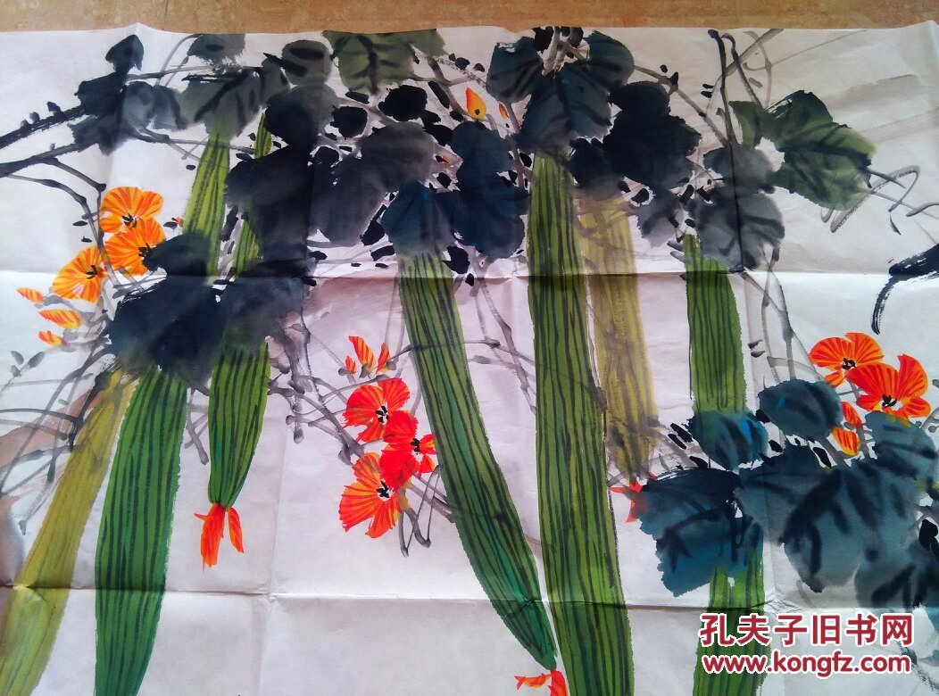 著名画家黄山川花鸟精品