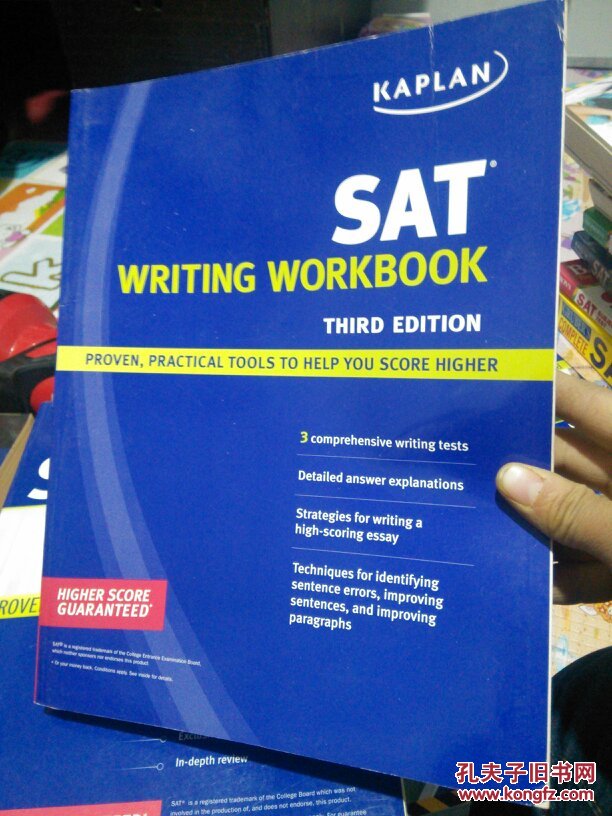 [英文原版]Kaplan Sat Writing workbook