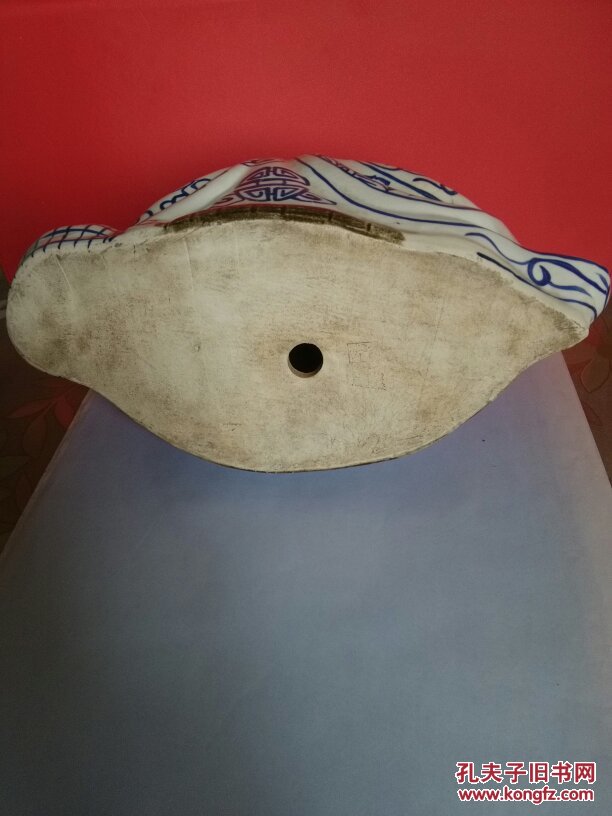 景德镇官窑名家陶瓷雕塑哈哈罗汉款识刘远长创作景德镇雕塑瓷厂雕塑