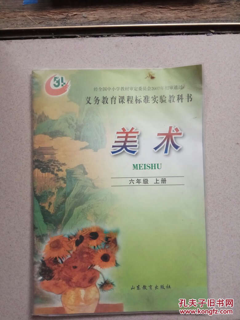 义务教育课程标准实验教科书 美术 六年级上册