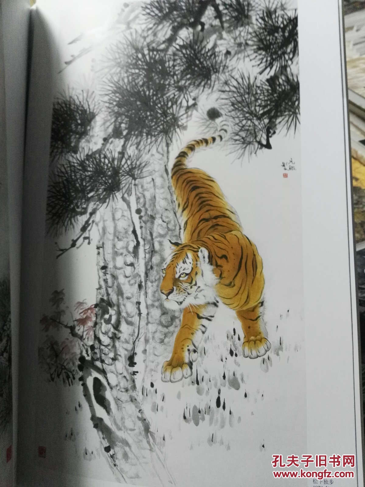 当代中国画名家画虎:光元鲲