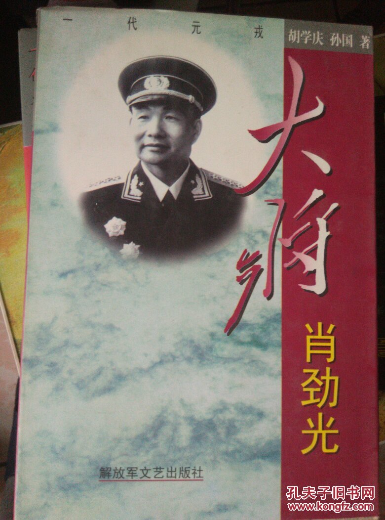 一代元戎丛书大将肖劲光等九种(详见描述)包邮
