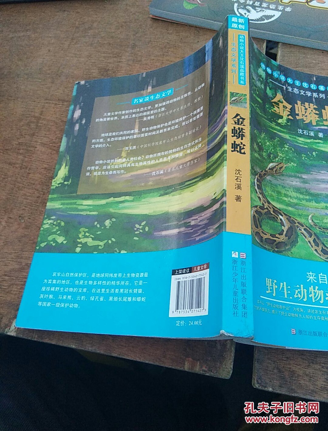 动物小说大王沈石溪品藏书系生态文学系列金蟒蛇