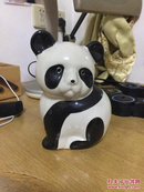 九十年代陶瓷熊猫一个