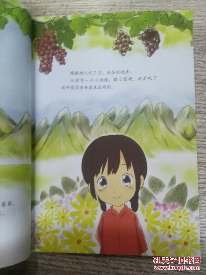 中国儿童文学名家名作图画书典藏野葡萄e1093