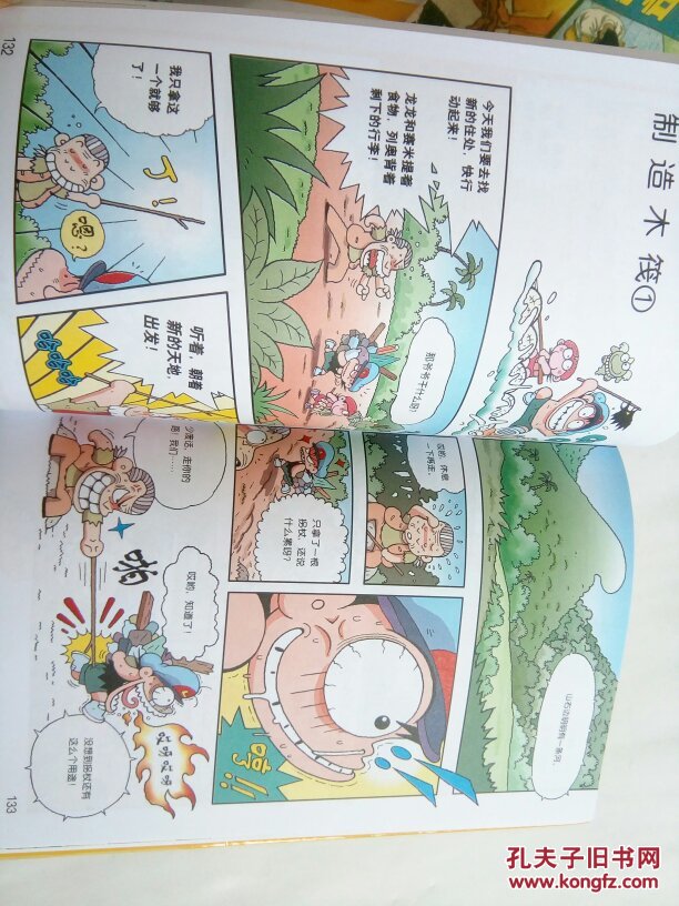 我的第一本科学漫画书:无人岛探险记 [11-14岁]