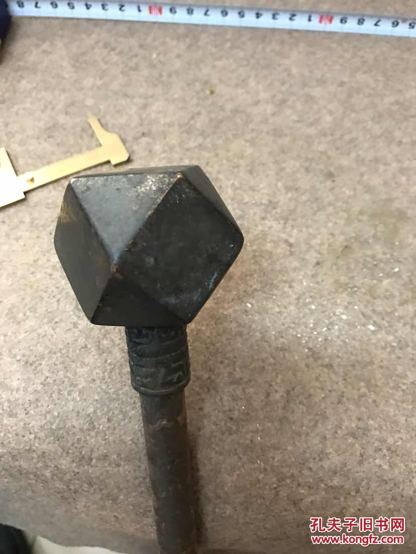 传世古代兵器老铜锤