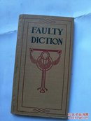 faulty diction