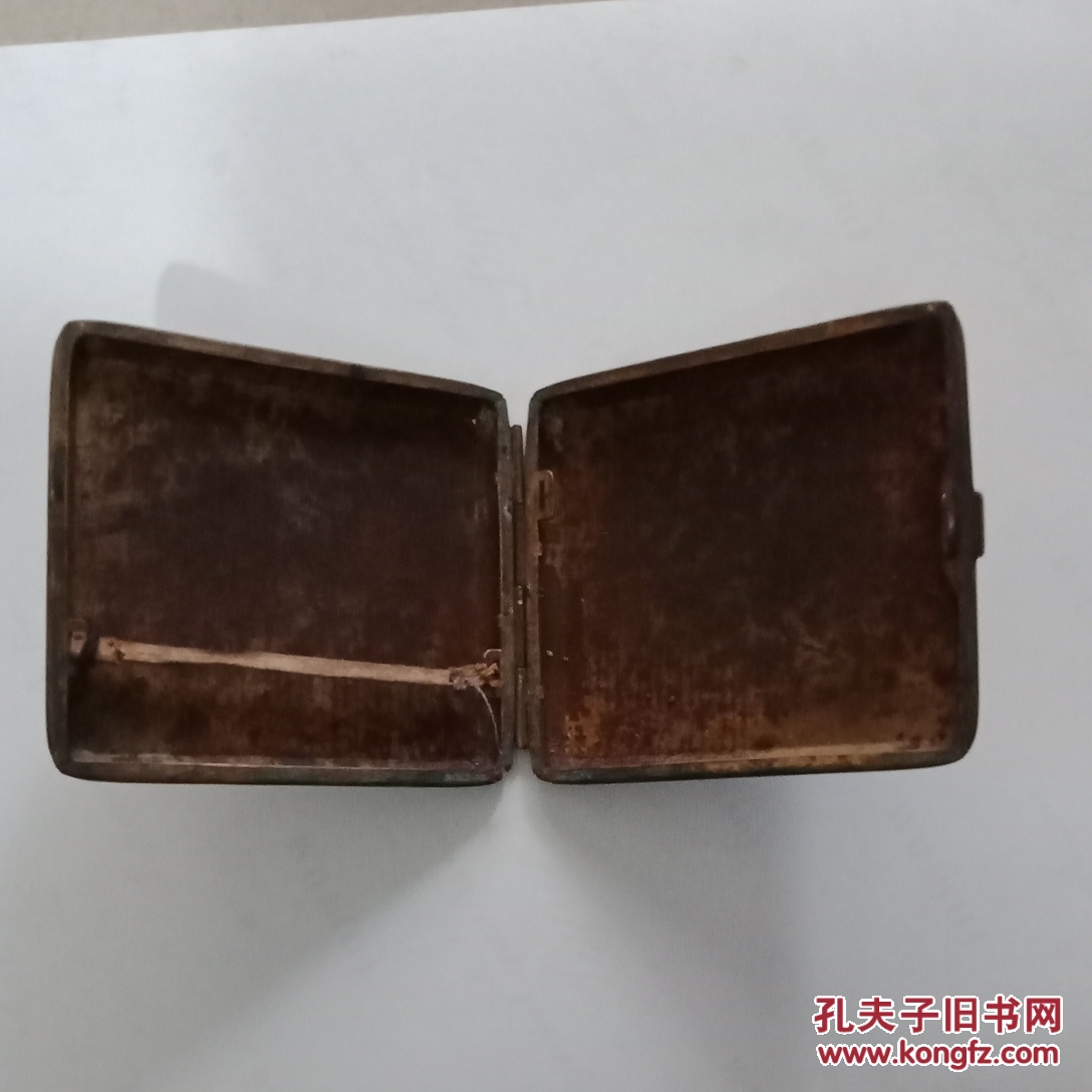 民国铜烟盒