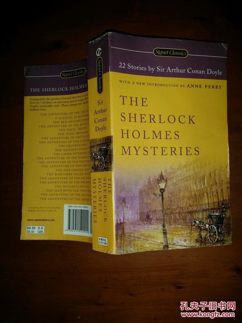 the sherlock holmes mysteries(《福尔摩斯探案集》》英文原版)