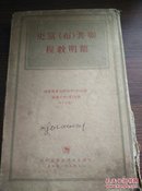 1949年 外国文书籍出版《联共（布）党史简明教程》24开