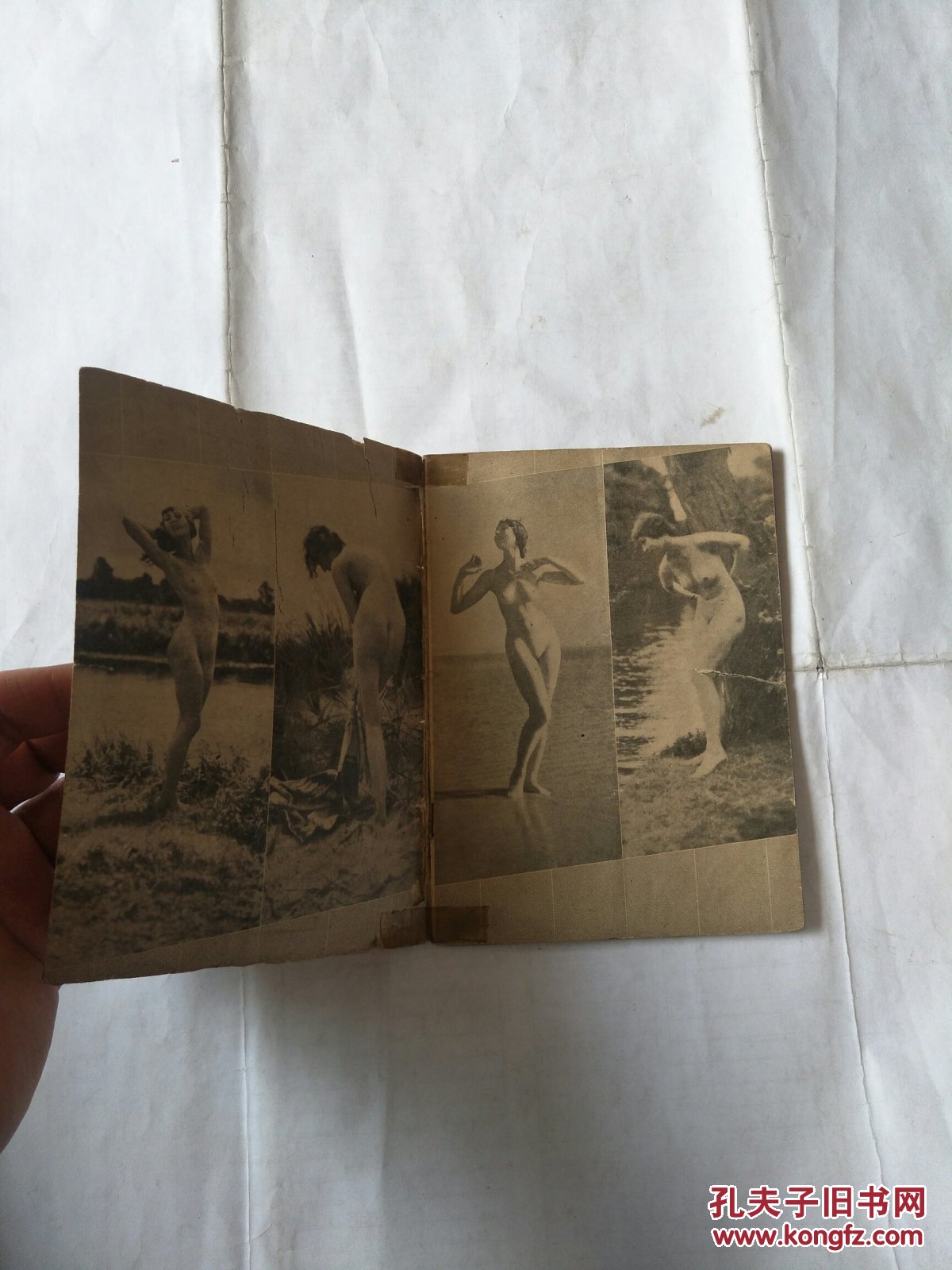 民国版人体美(32开人体摄影)
