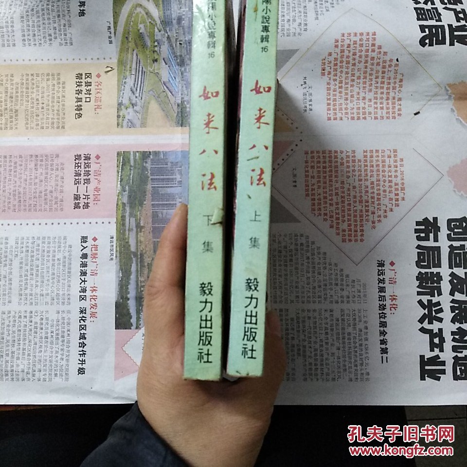 柳残阳武侠小说如来八法上下册毅力出版社老版本