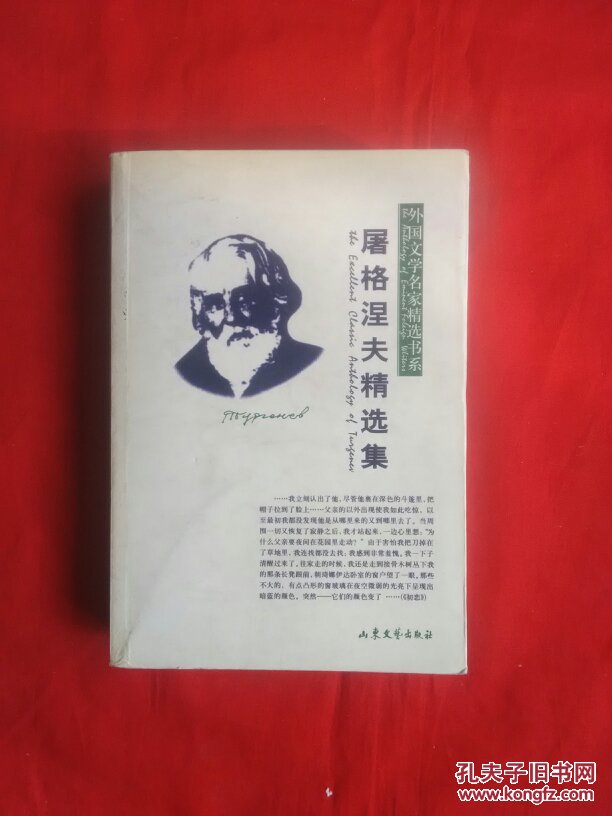 屠格涅夫精选集(外国文学名家精选书系【正版现货】货号i 2