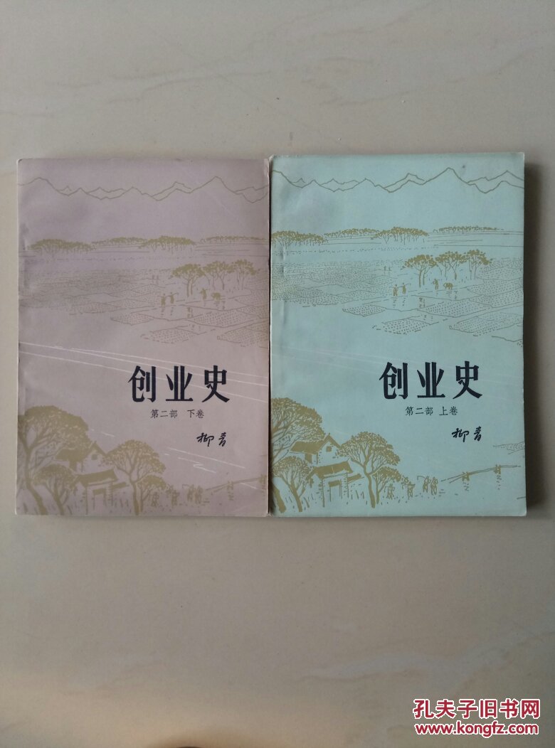 创业史第二部下卷1979年北京1版1印sa215