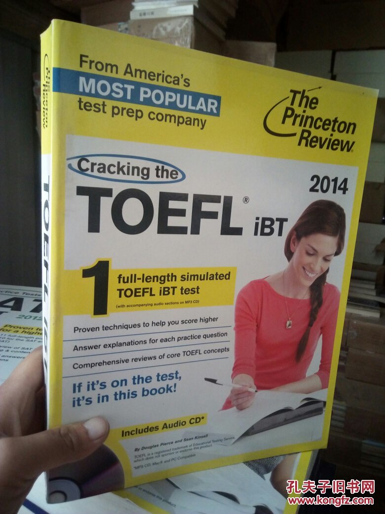 Cracking the TOEFL Ibt with CD, 2014 Edition [平装]