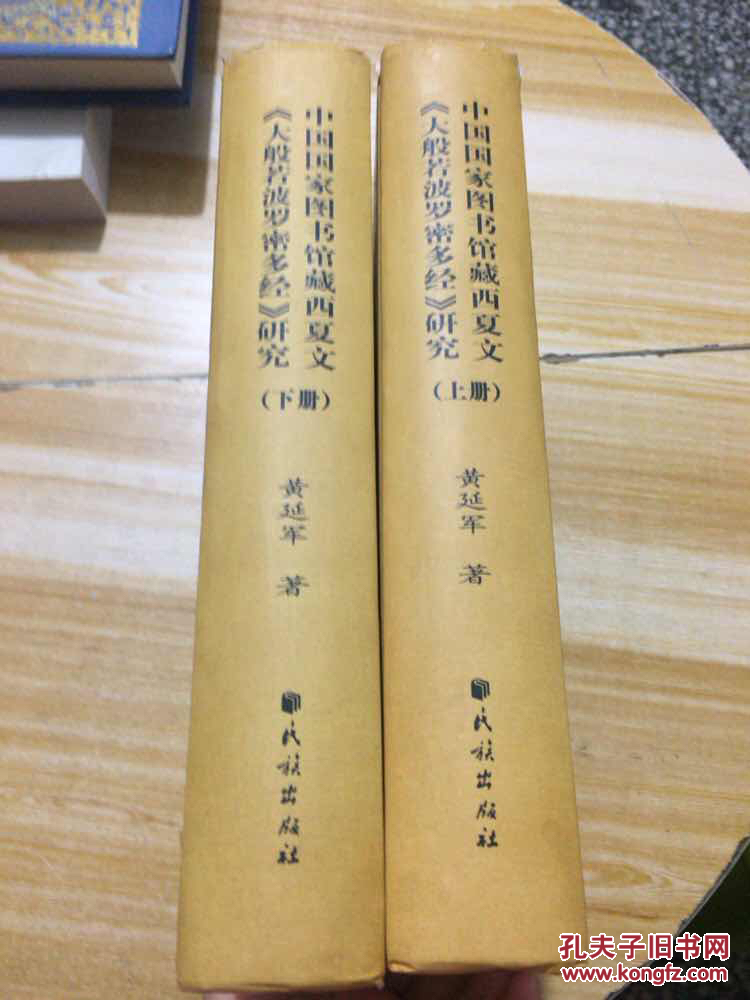 中国国家图书馆藏西夏文《大般若波罗密多经》研究（上下册）
