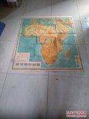 非洲地形政区图