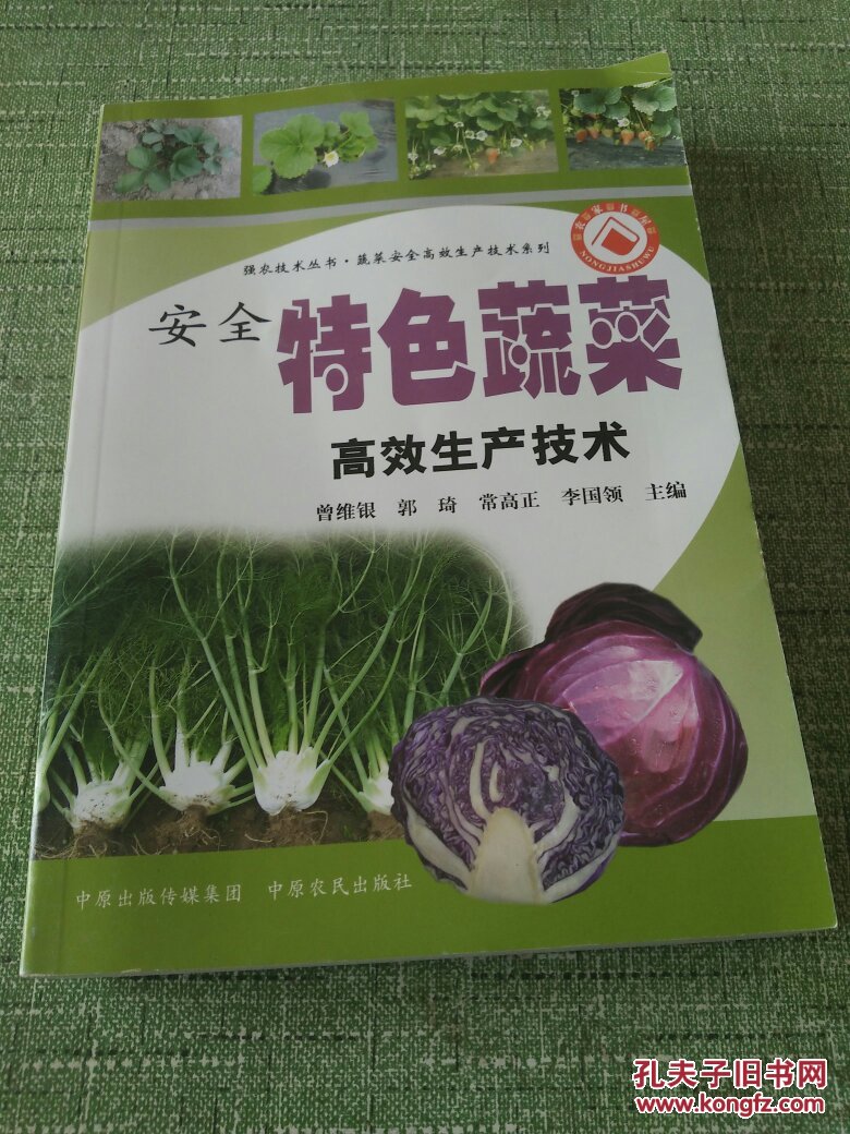 安全特色蔬菜高效生产技术【快递7元 满百包邮】