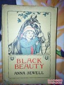 1911年英文原版《black beauty》英国作家安娜休厄写的《黑骏马》